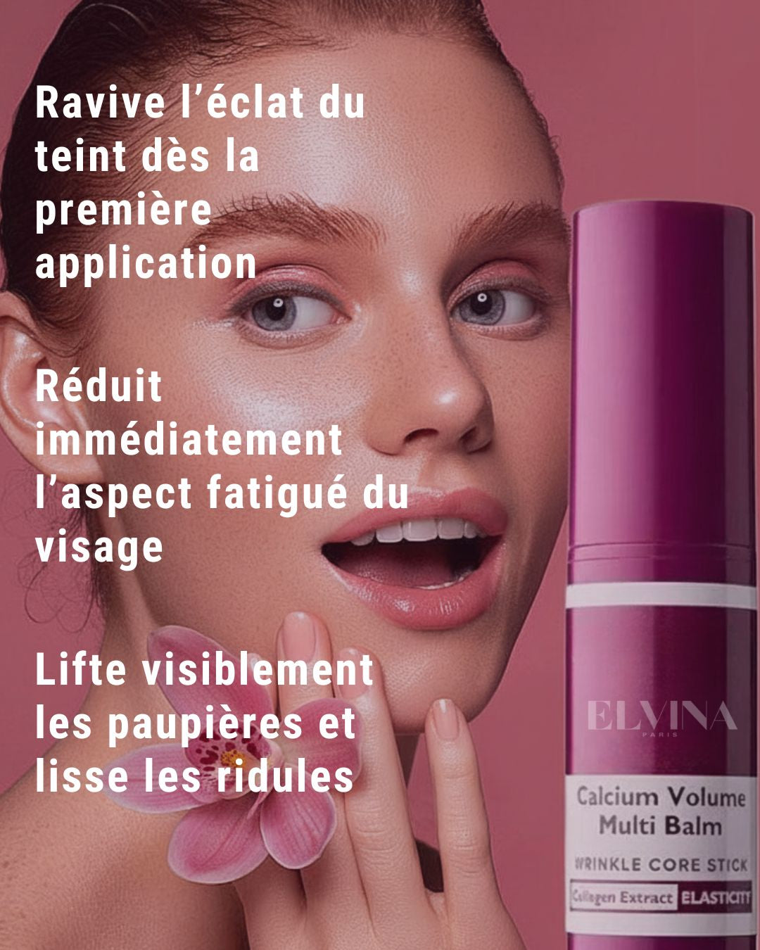 Baume visage 3en1 : hydrate, lisse et illumine instantanément